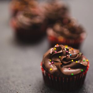 Whipped Chocolate Cupcakes